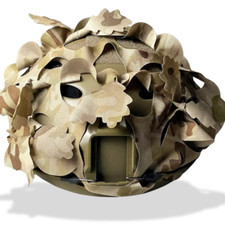 Cordura Helmet Scrim Helmet Camo Net Cover Sniper Ghillie Netting Hi-cut FAST 