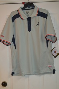 atlanta braves golf shirt