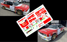 [DECALS 1/43] BMW M3 E30 - T. STIQUE - RALLYE DES ARDENNES 2024