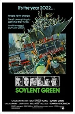 "SOYLENT GREEN" (1973) one sheet 27"x41" ultra high res full size sci-fi poster!