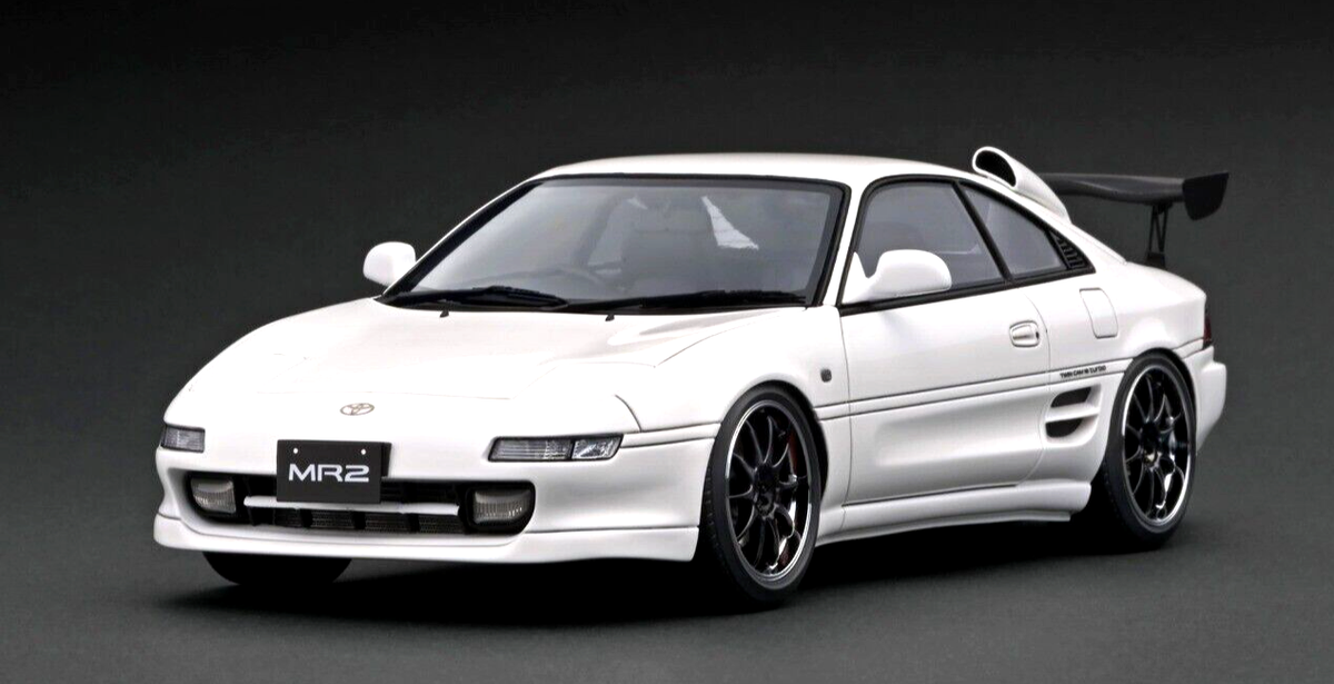 自動車 1/18 Toyota MR2 (SW20) White Ignition Model Toyota MR2 (SW20) White 1/18 (Diecast Car) | eBay