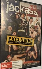 JACKASS 2.5 comedy 2007 DVD Bonus 90 minute footage Johnny Knoxville steve,R4
