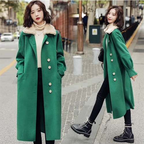Women's fashion shop wool coats