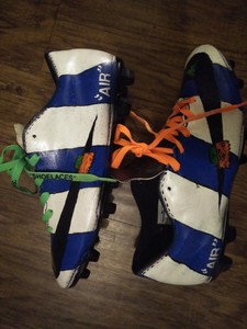 off white cleats