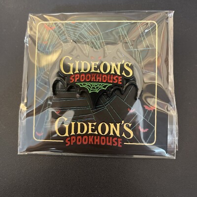 Gideon's Bakehouse Spookhouse Collectible Pin New on card sealed brand new