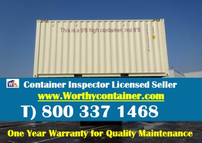20ft High Cube New 'One-Trip' Shipping Container | Newark, NJ, NY