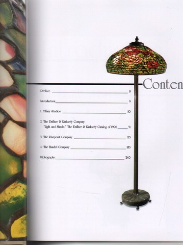 GREAT ART GLASS LAMPS: TIFFANY, DUFFNER & KIMBERLY, PAIRPOINT and HANDEL - Picture 2 of 7