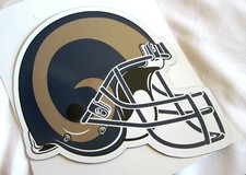 LOS ANGELES RAMS AUTO CAR MAGNETIC SIGN 6 - NEW