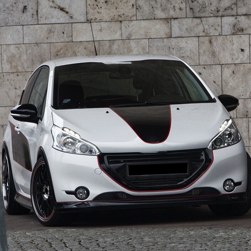 Side Rearview Mirror Cover Cap Trim Replacement For Peugeot 208 & 2008 2012-2018 - Picture 3 of 12