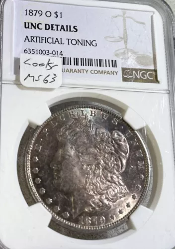 1879-O NGC Unc. Details! Morgan Silver Dollar