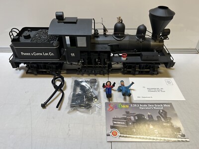 Bachmann Spectrum G Scale 36 Ton 2 Truck Shay #11 Pardee & Curtain