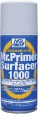 Mr. Hobby B524 Mr. Primer Surfacer 1000 Gray Spray Paint 170ml - US