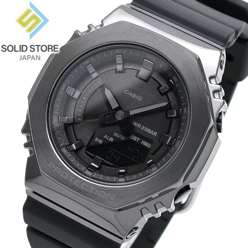 CASIO G-SHOCK GM-S2100B 腕時計 CASIO G-SHOCK GM-S2100B-8AJF Metal Covered Bezel Analog Digital