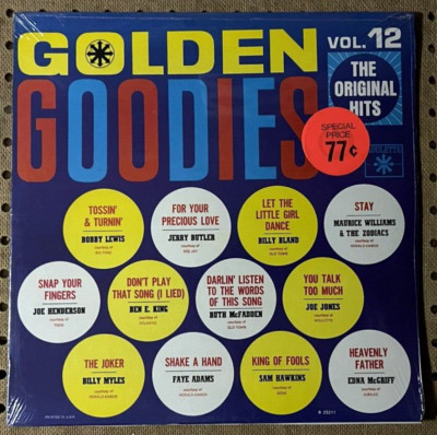 SEALED*12''LP~VARIOUS~GOLDEN OLDIES VOL.12~BOBBY LEWIS~MAURICE WILLIAMS-ZODIACS