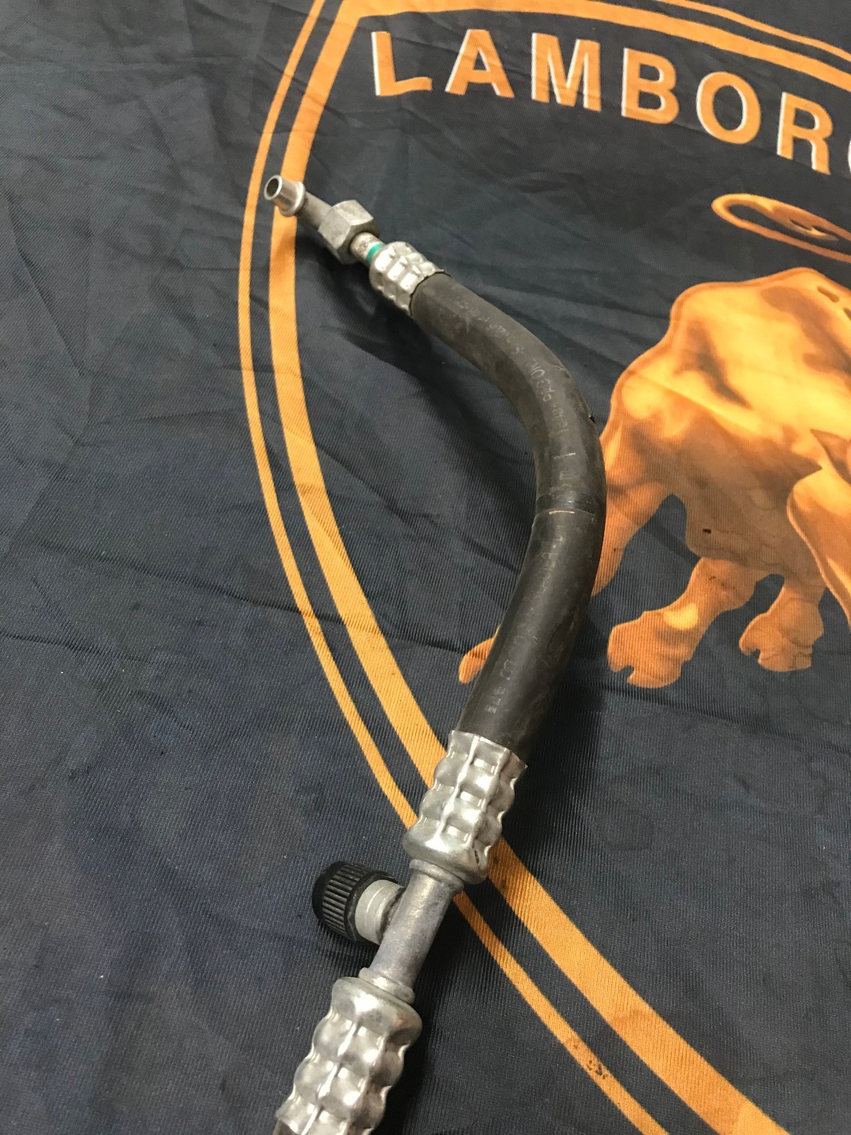 LAMBORGHINI MURCIELAGO LP640 LP670 AC RADIATOR REFRIGERANT LINE OEM 410260701A
