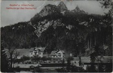 CPA AK Hallthurm b. Bad Reichenhall - Gasthof u. Villen Fuchs GERMANY (1065017)