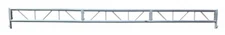 15Ft. Length IBeam Aluminum Lighting Trussing Truss 2" Tubing W/Adapt. 550LB cap