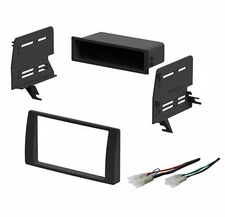 Single Double Dash Kit for 02-06 Toyota Camry to Install Stereo Radio Harness