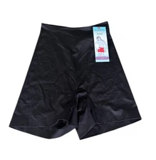 SPANX Assets Core Controllers Girl Short 1636 Black Red Hot Label Sz Large