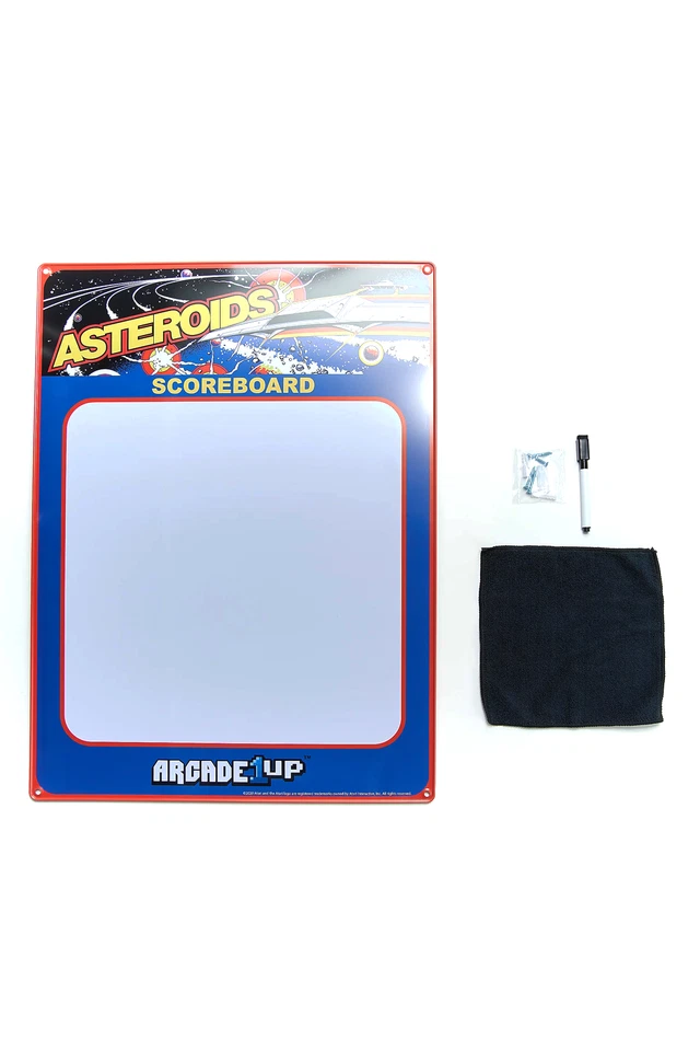 Arcade1up Dry Erase Metal Scoreboard 18" x 24" Asteroid