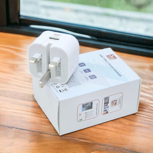 Fast Charger Plug PD 20W USB-C Type Compatible For iPhone 15 14 13 12 Pro XR XS - Picture 2 of 8