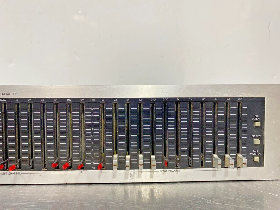 Ecualizador gráfico estéreo Sherwood EQ-200/probado Foto 3 de 4