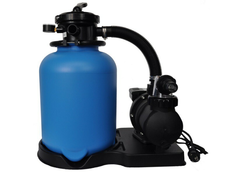 Sistema de filtro de arena filtro ECO Ø 300 mm con bomba piscina SPS-75-1 6m3/h hasta 30 m3
