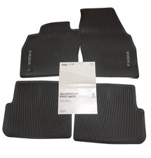 Original Skoda Gummi Allwetter Fußmatten Vorne + Hinten für Fabia 4 IV PJ3