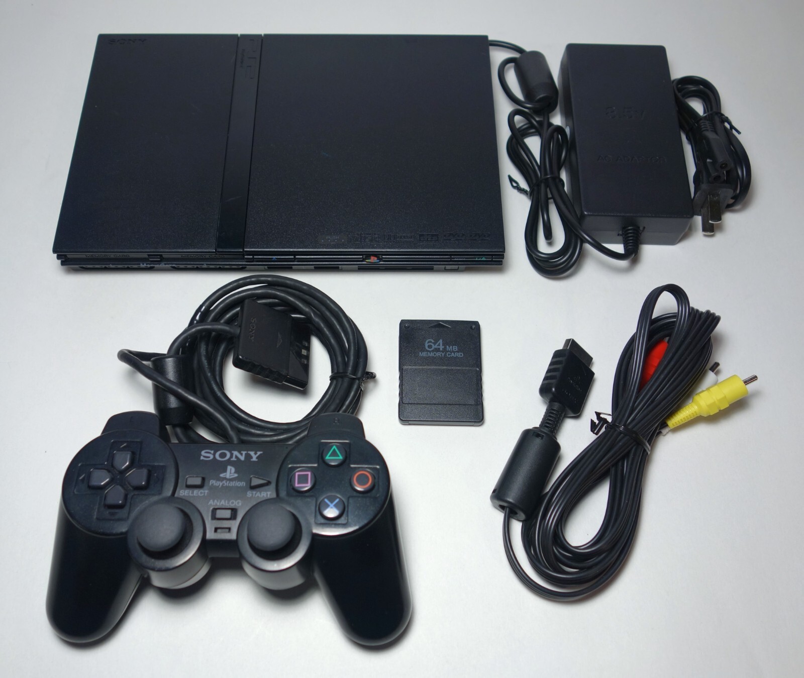 2 PS2 Slim Bundle w/ OEM Controller – FULLY REFURBISHED – ASA College: Florida