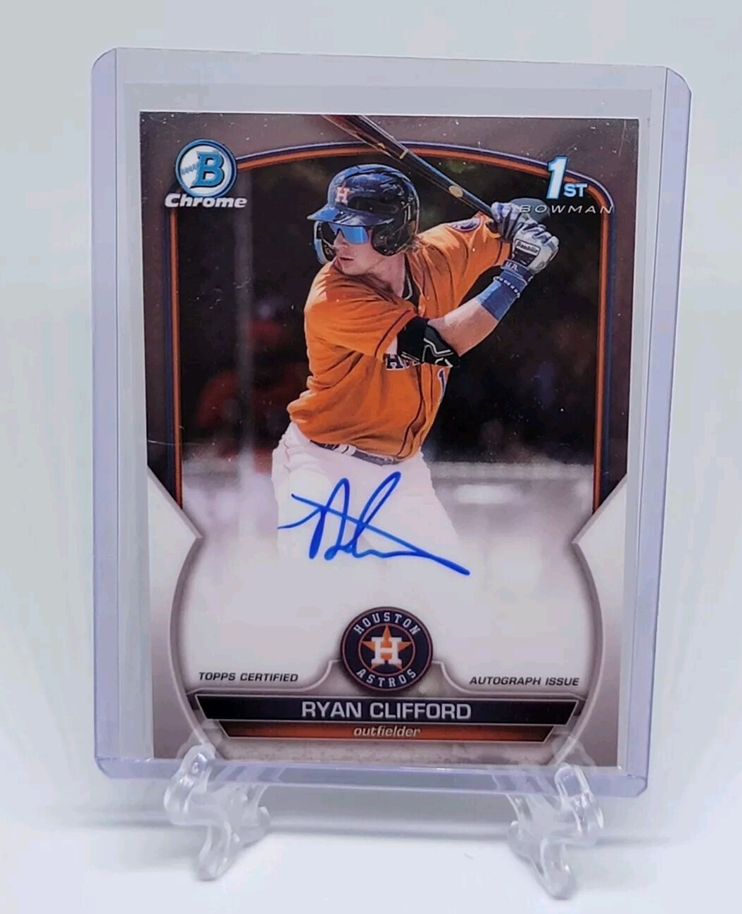2023 Bowman 1st Edition Ryan Clifford Chrome Auto #CPA-RC