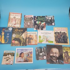 Scholastic Black History Childrens Books Kid Educational Lot teachers homeschool