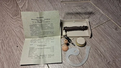 Mini casque vintage TM-2A pour aides auditives radio transistor URSS 1975. - Photo 1/4