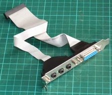 PCChips audio breakout cable for vintage TX-Pro-II motherboard