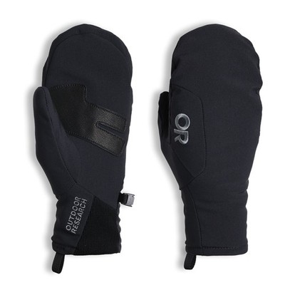 OUTDOOR RESEARCH Women's Sureshot Softshell Mitts - S - Black