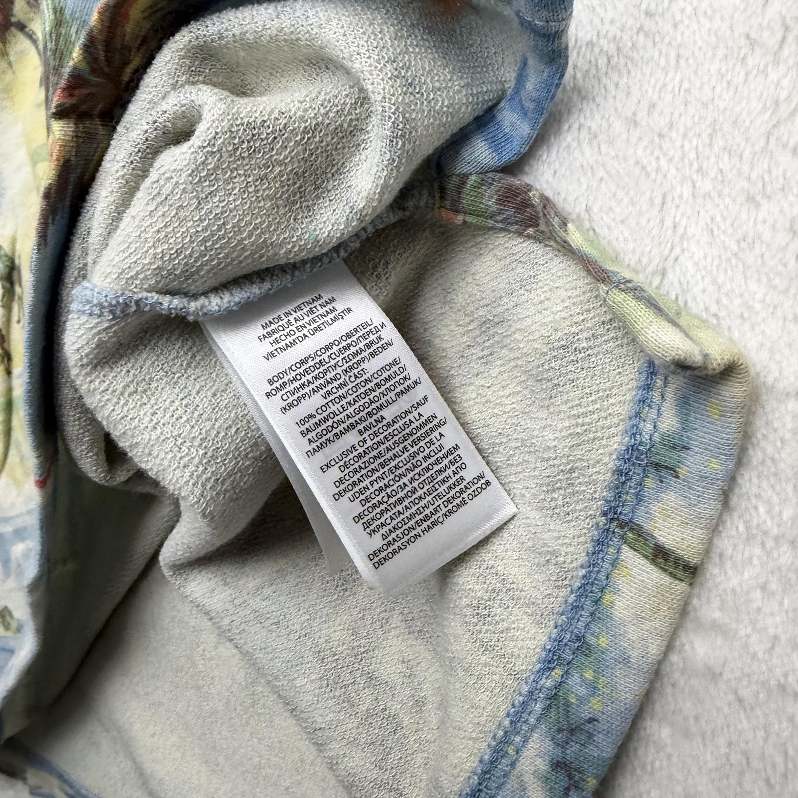 Ralph Lauren Polo Shirt Mens Medium Multicolor Tropical Beach Scenic Print thumbnail 16