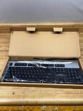 HP KU-0316 104-Key Wired USB Standard Desktop Keyboard 434821 001 002 007 Silver
