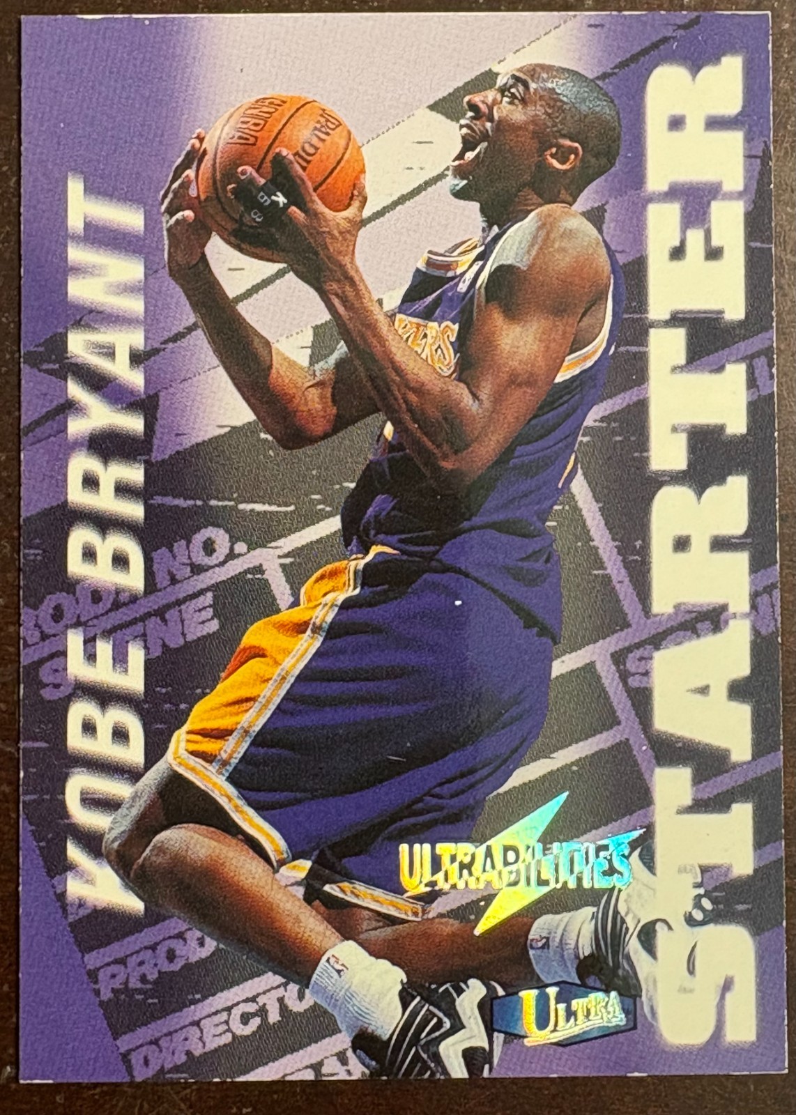 1997-98 Fleer Ultra Ultrabilities #3 S Starter Kobe Bryant! Looks Mint+! Iconic!