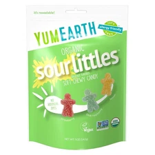 Yumearth Organic Vegan Sour Littles Candy Assorted Flavors 5 Ounce Pack