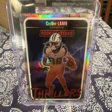2025 Panini Rookies & Stars Thrillers CeeDee Lamb Cowboys #2 Insert