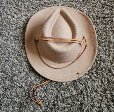 NWT Free People Peter Grimm Brown Felt Hat O/S