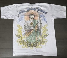 LARGE SAN JUDAS TADEO ORACION NECKLACE JUDAS THADDEUS SAINT JUDE T-SHIRT