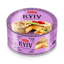 Torte - Kiewskiy, mit Baiser und Erdn&uuml;ssen, tiefgefroren, 450 g  -