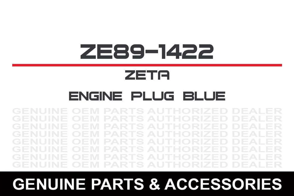 Enchufes de motor ZETA - azul ZE89-1422 Foto 2 de 2