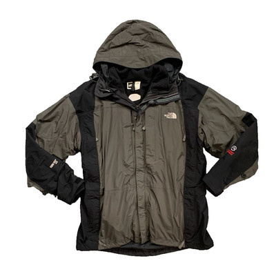 The North Face Jacket Mens L Large Grey Black 3-in-1 Summit Series