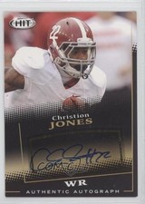 2015 Sage Hit Auto Black Christion Jones #A122 Auto uk2