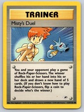 Misty's Duel 123/132 Common Gym Heroes Pokemon Unlimited Lightly Played on eBay