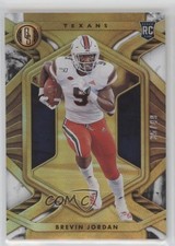 2021 Panini Gold Standard Rookies White Gold 35/49 Brevin Jordan #198 1z6
