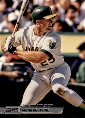 2014 Stadium Club #95 Mark McGwire Card