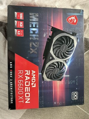 MSI Radeon RX 6600 XT 8GB Gaming X GPU w/Box | Fast Shipping!