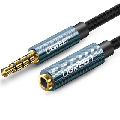 Kabel/Adapter Ugreen AUX 3,5mm mini jack 1m Blau Audiokabel Datenkabel